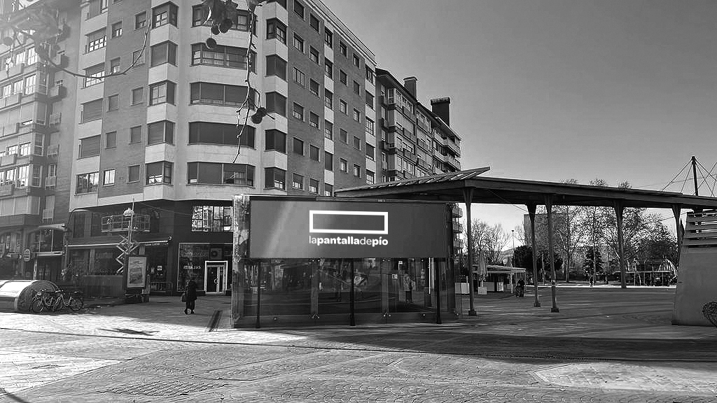 La Pantalla de Pío en Plaza Pío XII, Palencia